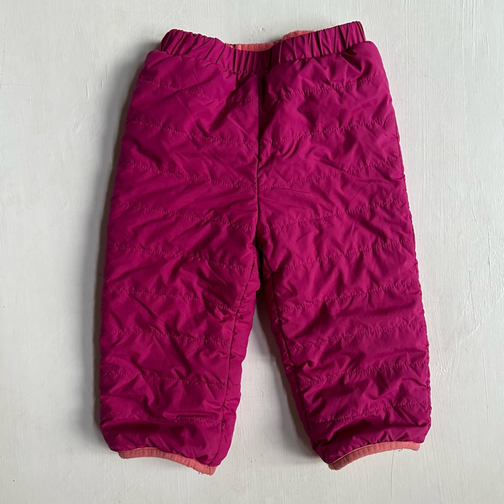 Columbia Infant Pink Fleece Lined Snowpants